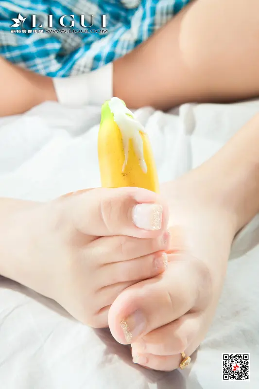 [Ligui丽柜]网络丽人 2021.06.02 Model《奶蕉丝颜》小熊 - Ligui丽柜